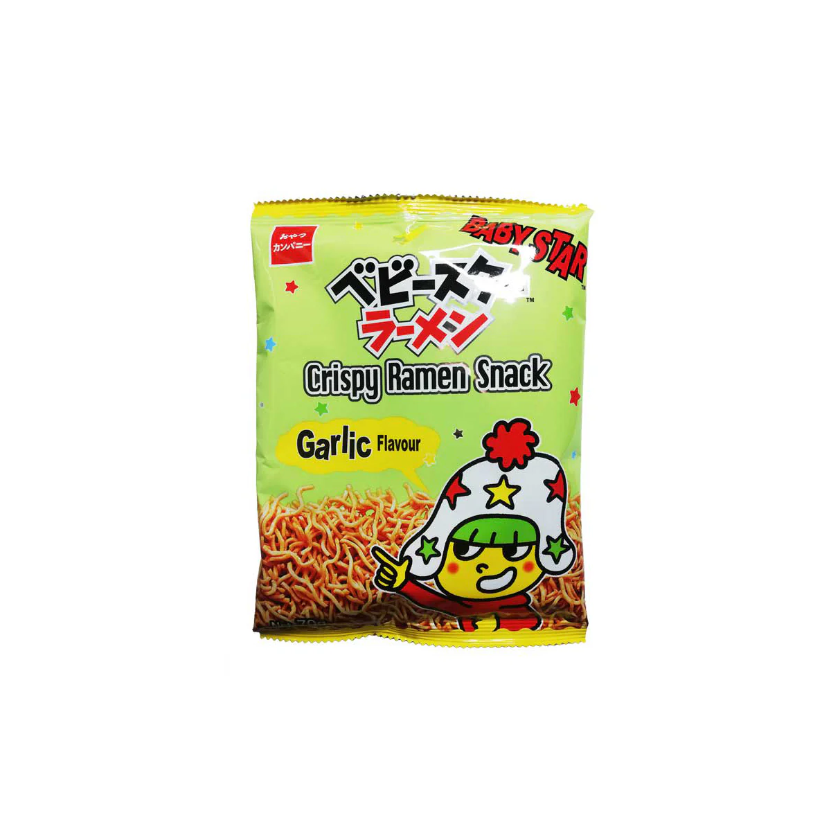 Baby Star Ramen Snack Garlic FLV 75G