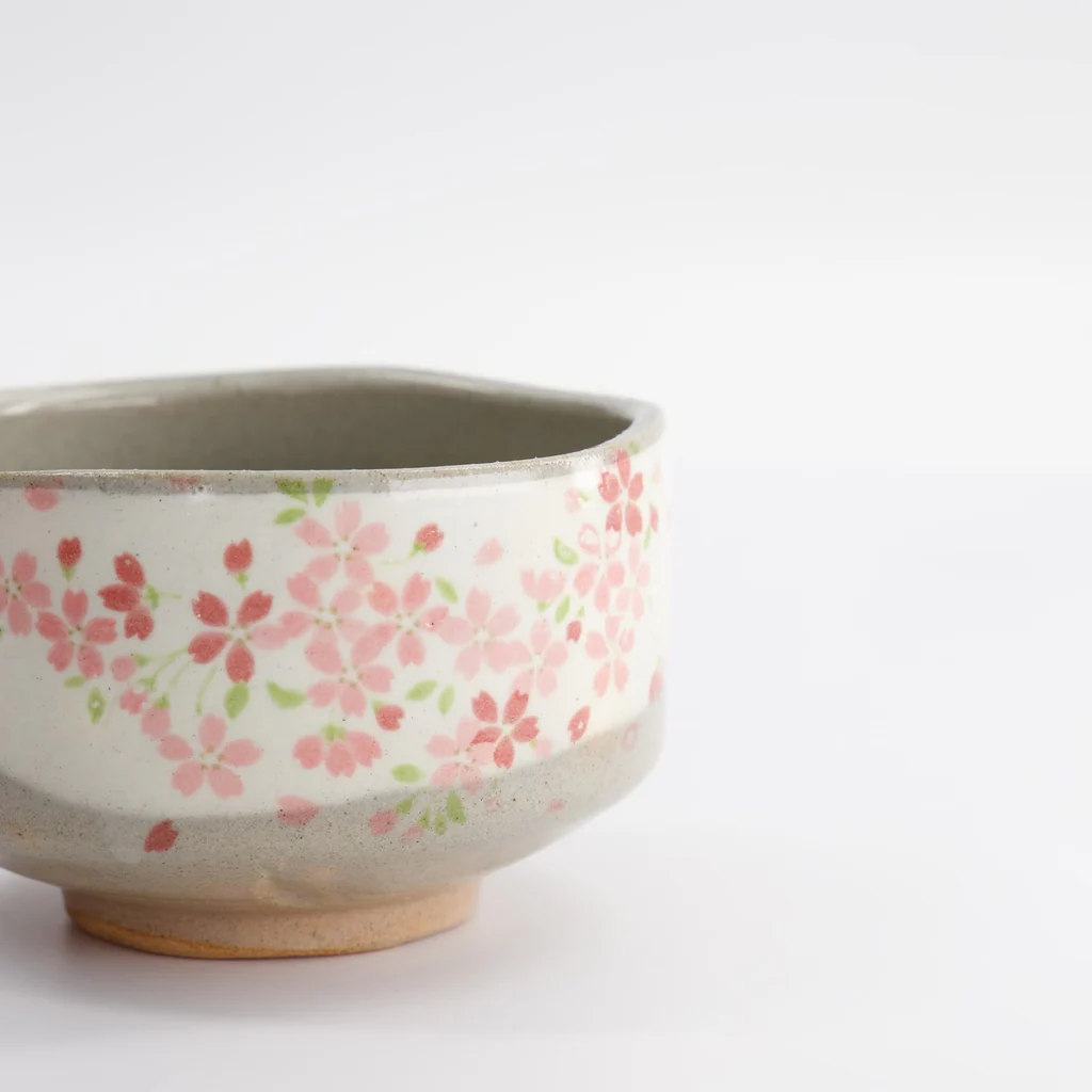 Craft Matcha Bowl 12x7.7cm 600ml Sakura Grey - Image 4