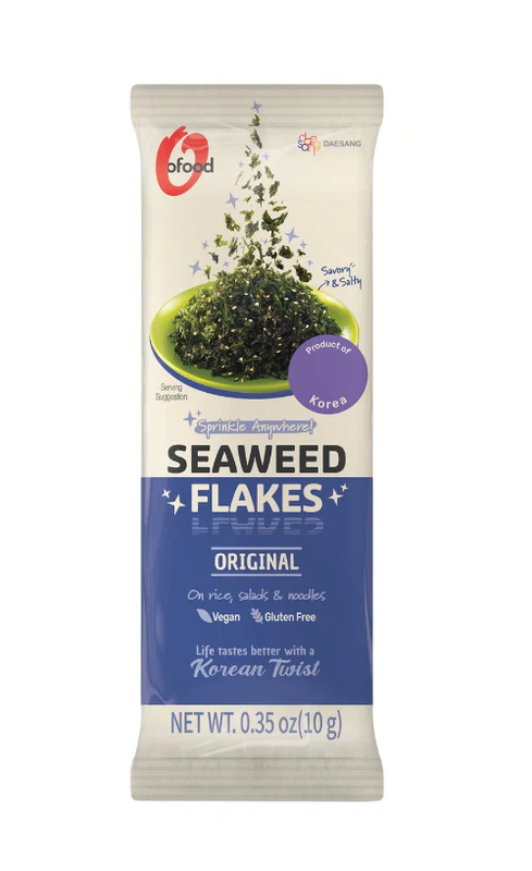 Daesang O’Food Seasoned Seaweed Flakes Stick Multi-Pack 10g x10