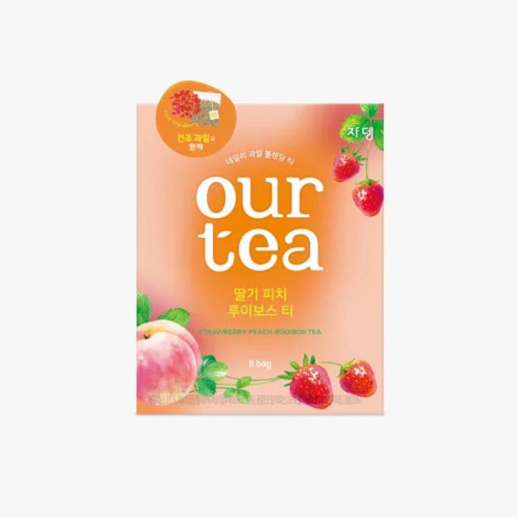 Jardin Strawberry Peach Rooibos Teabag 8TB 149.6G