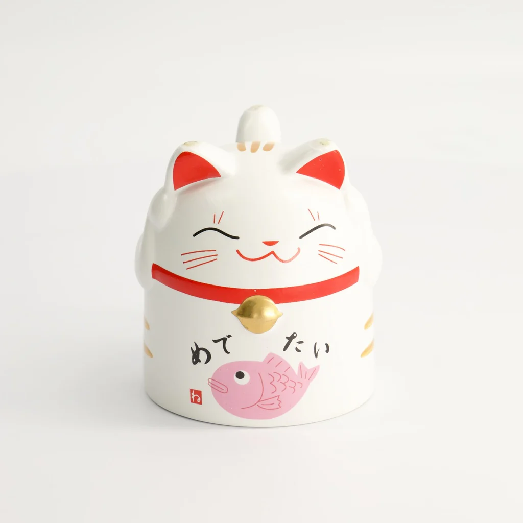 Kawaii Lucky Cat Mug Pink Giftset 8.7x10.2cm 350ml - Image 4