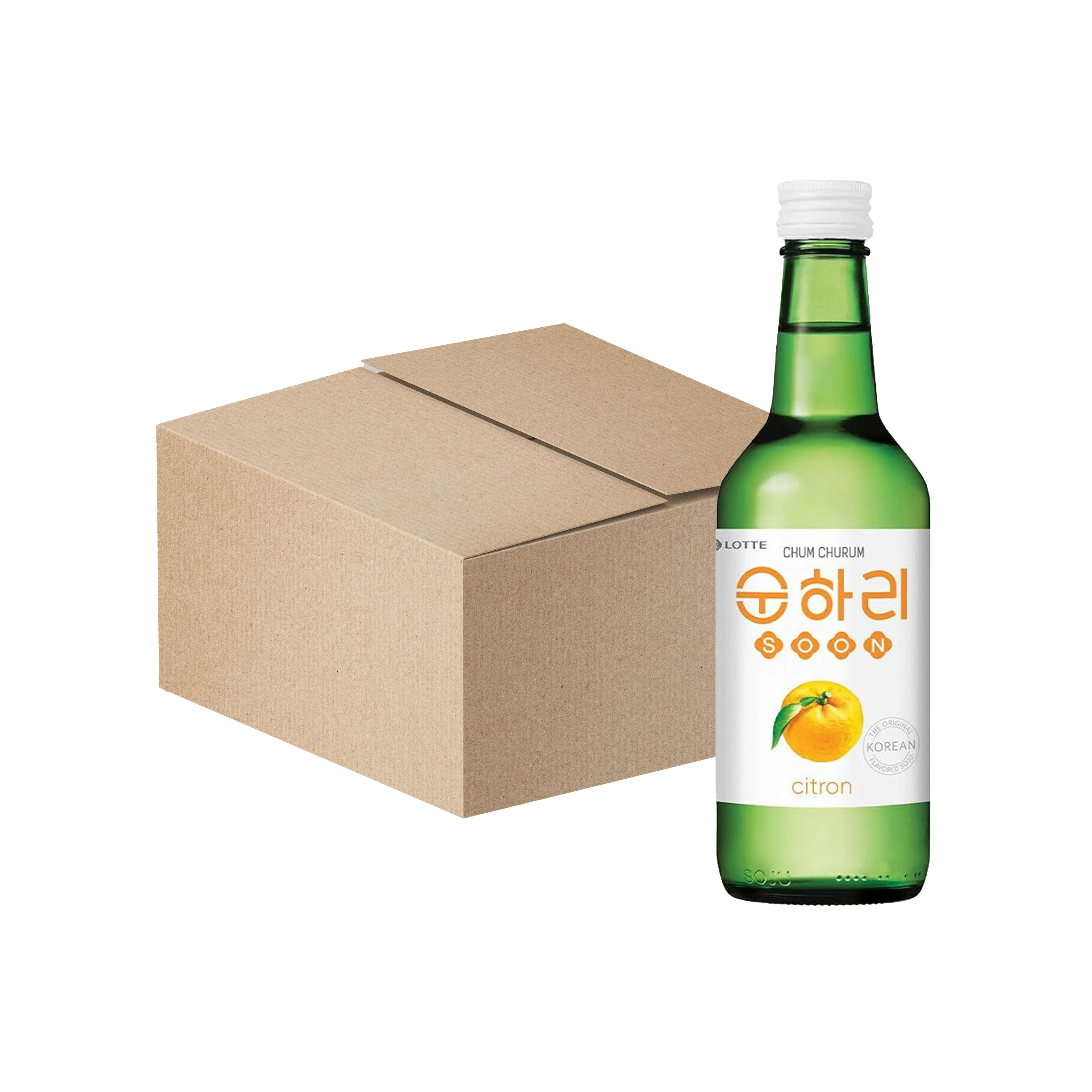 Soonhari Soju Citron (Yuza) 350ML 12% - Image 2