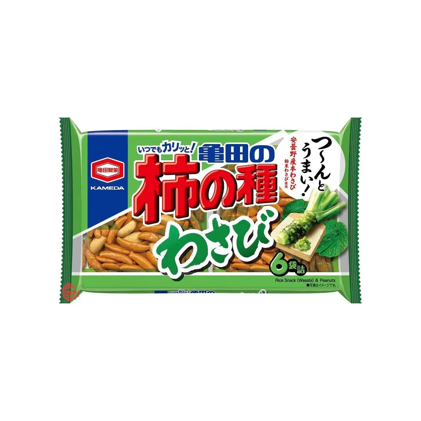 No Kaki No Tane Wasabi 164G