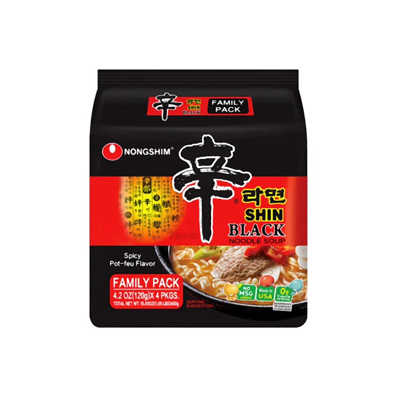 Shin Ramen Black 134G MP [kr]