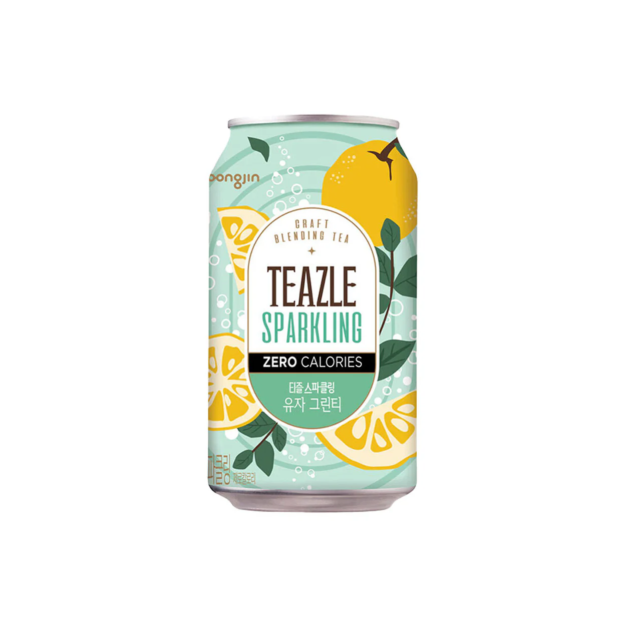 Teazle Sparkling Yuza & Green Tea 340ML