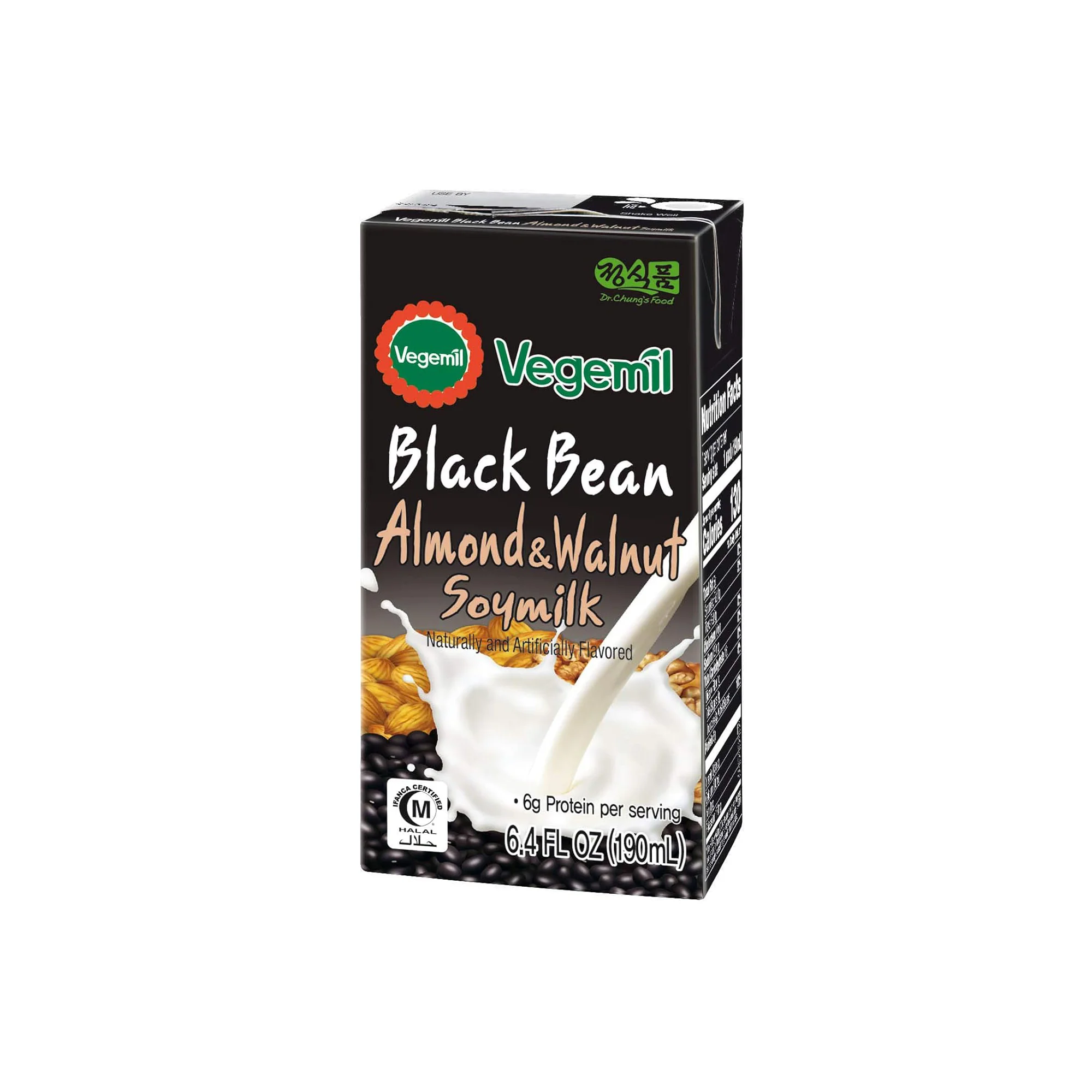 Vegimil Black Bean, Almond & Walnut Soy Milk 190ml